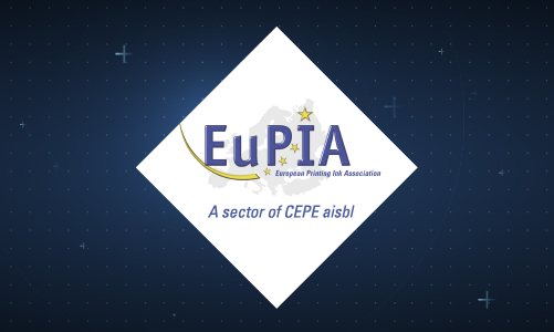 EuPIA-Logo in einer Raute