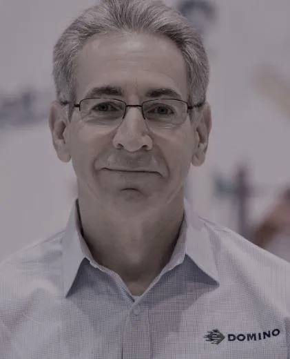 Jon Hall, Domino Amjet's Senior Product Marketing Manager for Laser