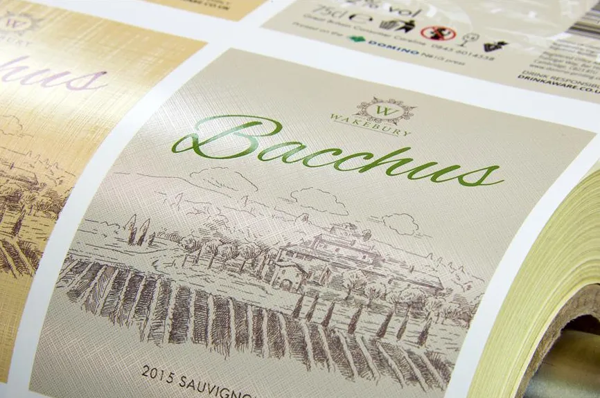 Digital printing labels