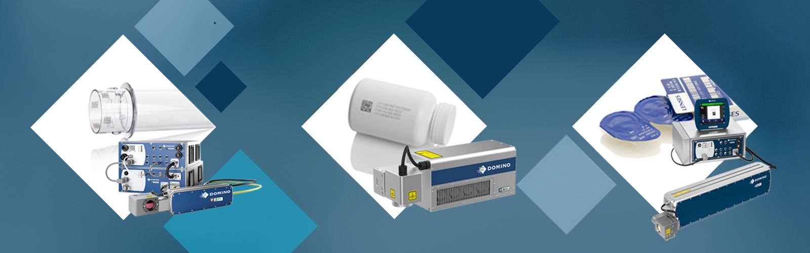 Domino Laser technologies with applications