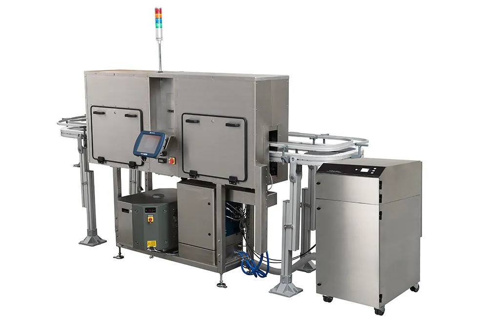 Laser housing can coding system