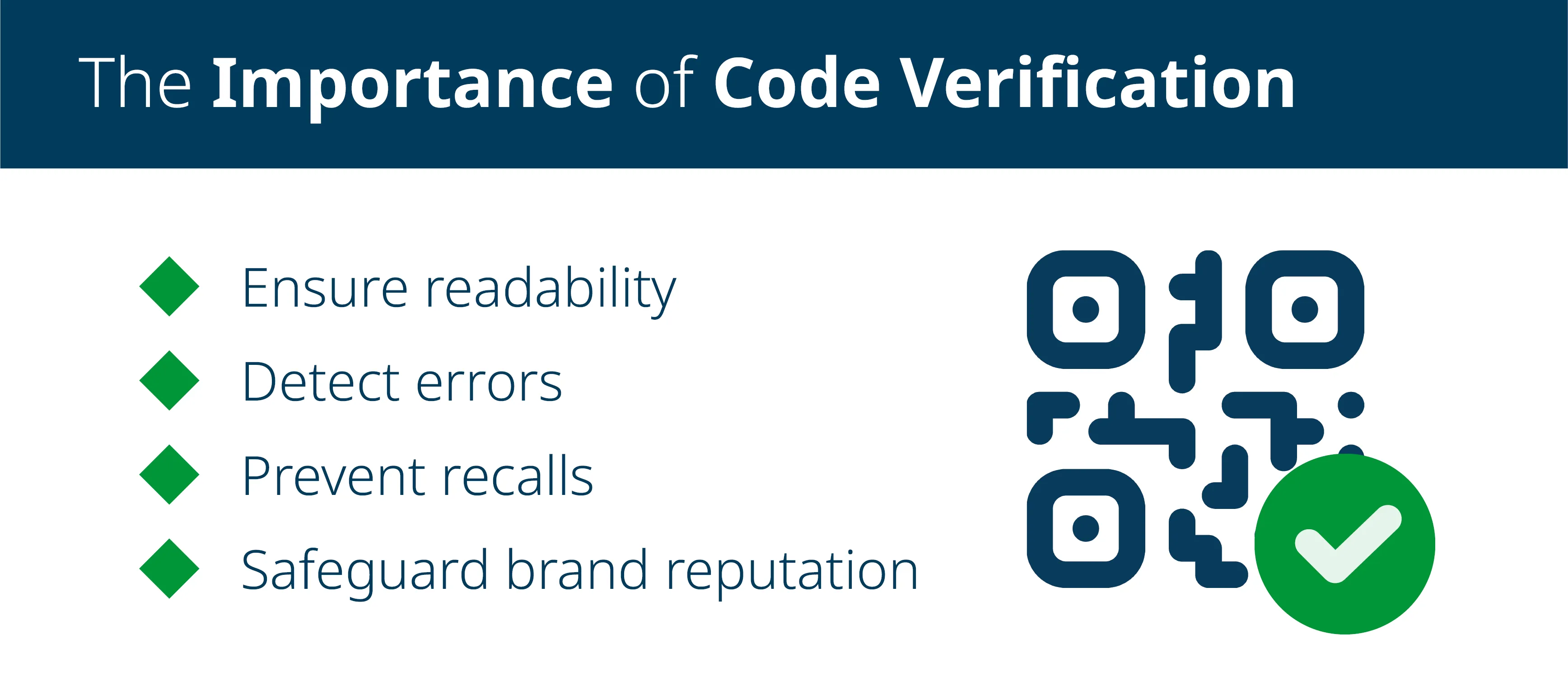 2D Code Verification Benefits