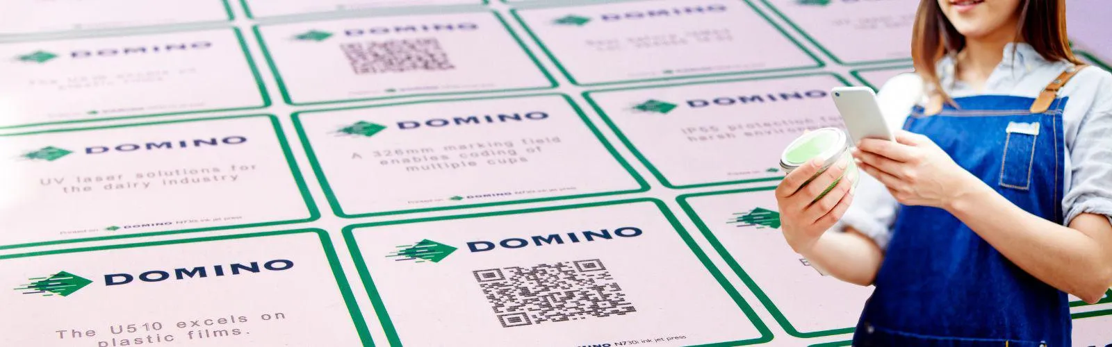 Website banner image 2D code