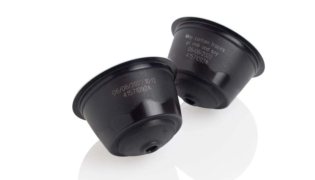 Plastic koffiepads