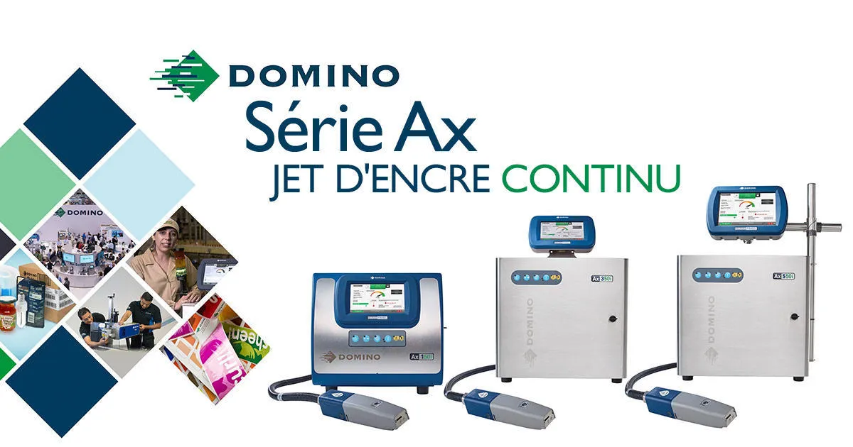 Imprimante jet d'encre continu | Domino Marquage