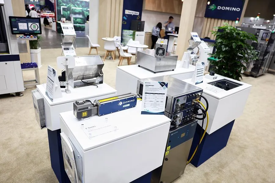 코리아팩 2026 도미노코리아 부스 - 도미노 레이저, 비전시스템