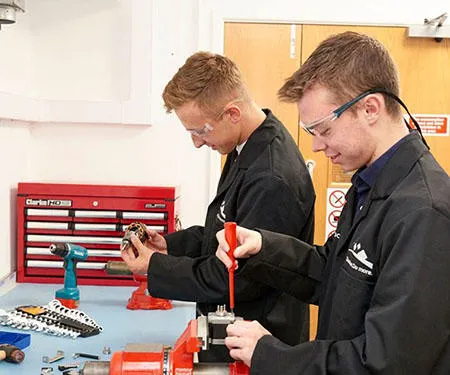 Technische afdeling Domino Printing Sciences