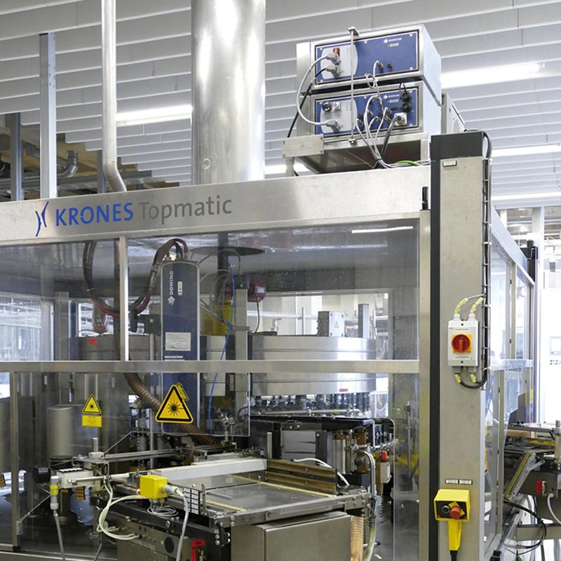 Laserbeschriftung mit dem Domino D620i