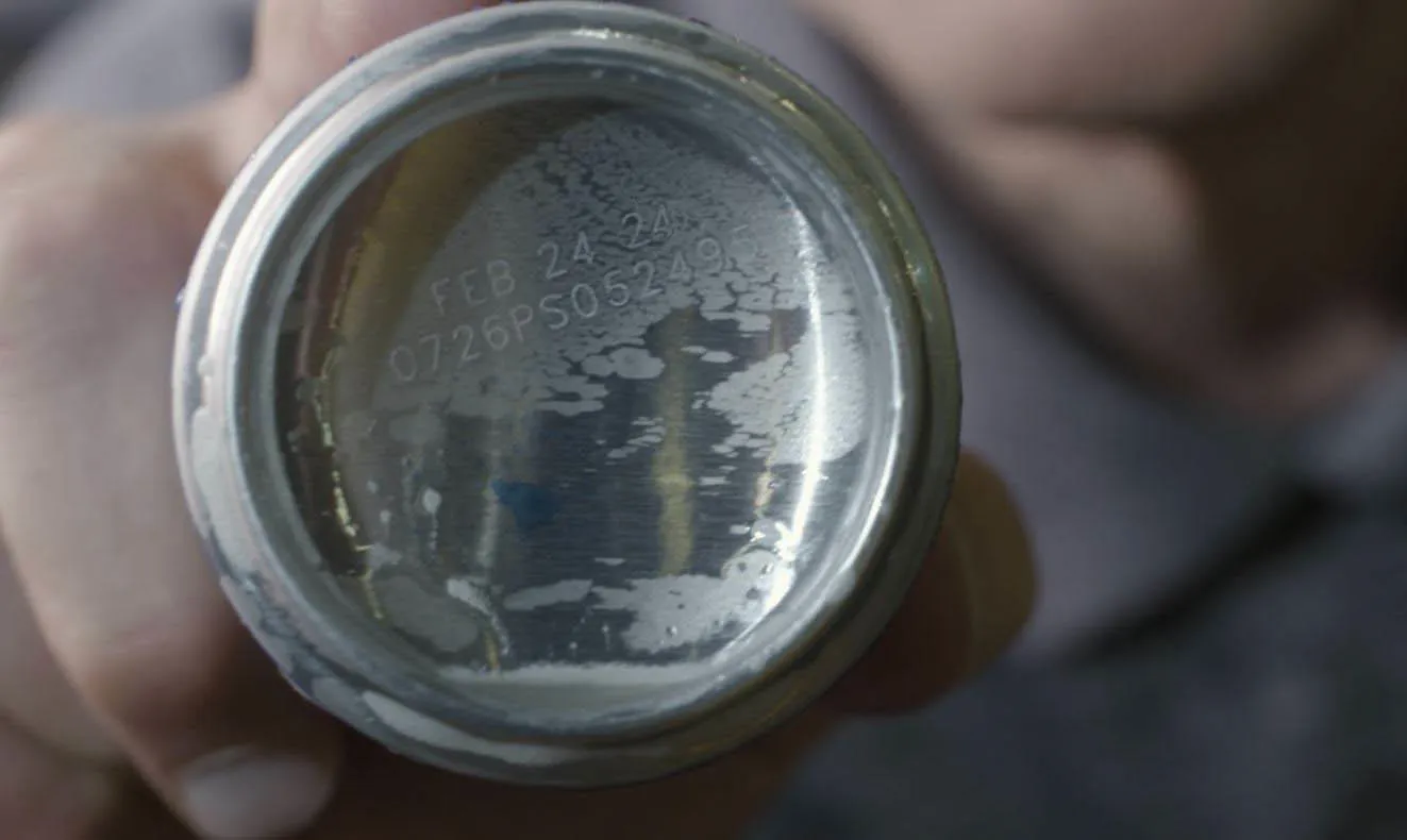 PepsiCo Domino F-Series Fiber Laser Marking Machine-generated Date Code