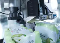 Mx350i-B Labeling on shrink wraped packages