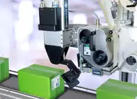Mx350i-S Labeling the front of a box
