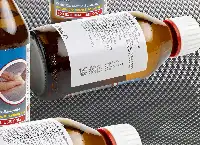 Coding and marking onto pharmaceutical bottle