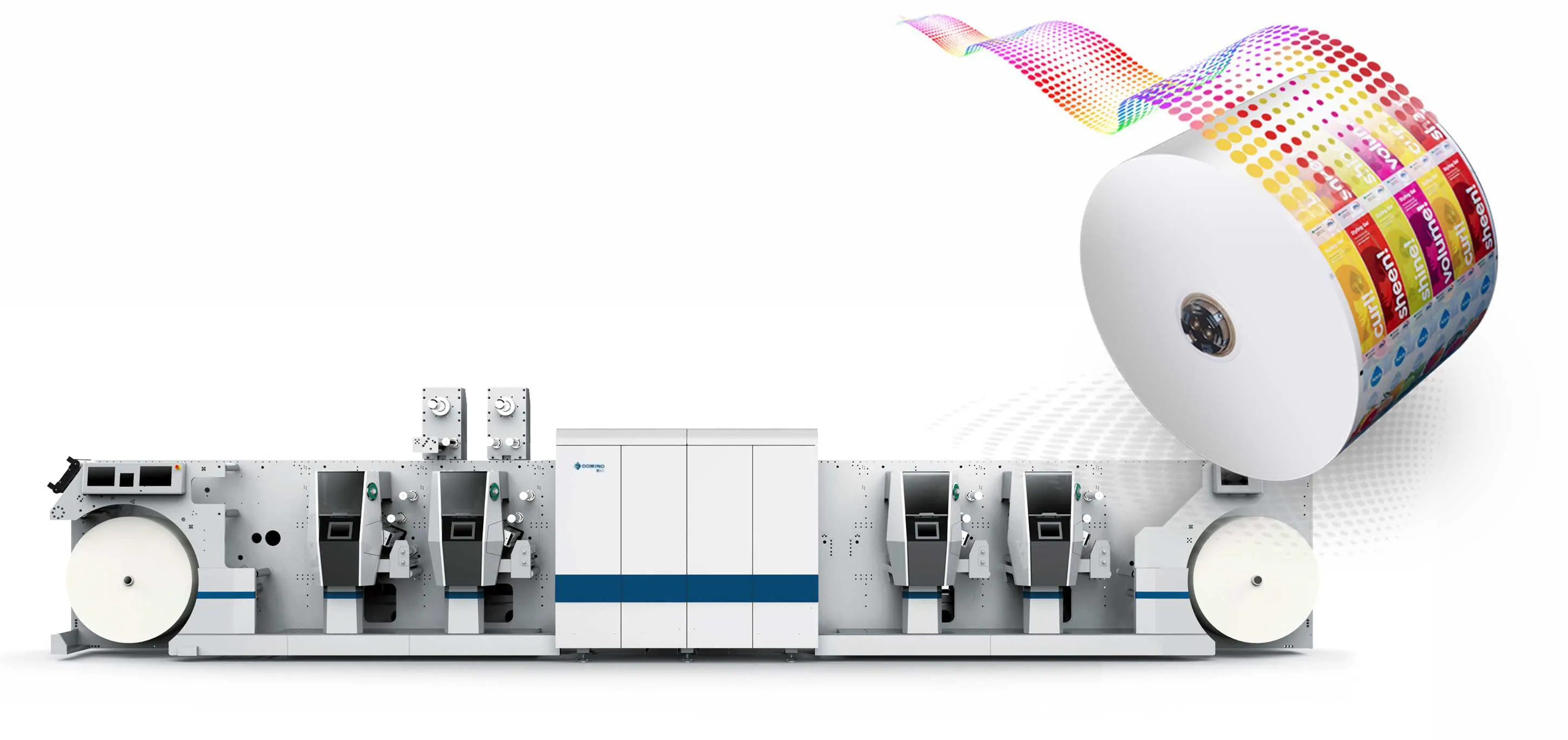 Hybrid N-Serie digitale labelpers van Domino