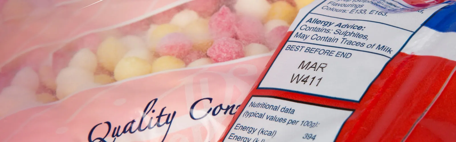 date coded confectionary bag