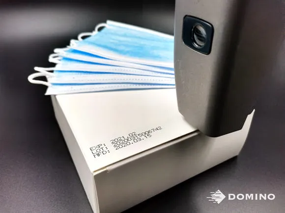 Umverpackung von OP-Masken