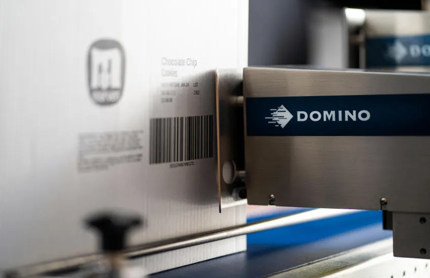 1차원 바코드 인쇄하는 모습_피에조 잉크젯 장비