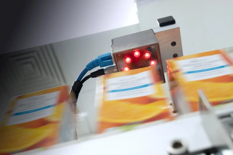 비전 검사하는 모습