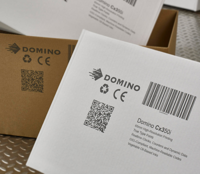 골판지 박스 인쇄, 직접 인쇄, 2D코드, 바코드 인쇄