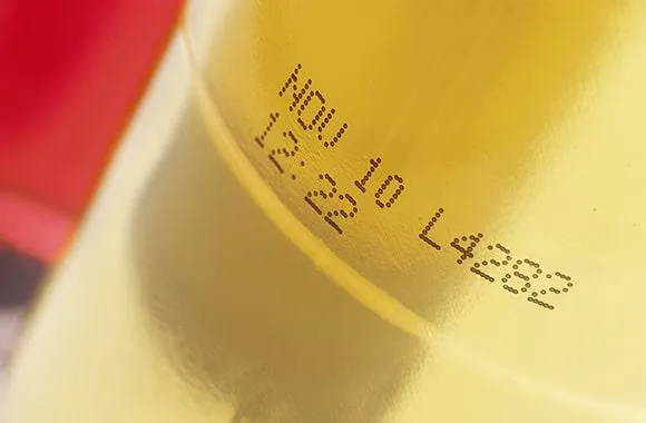 Datummärkning med bläckstråleteknik