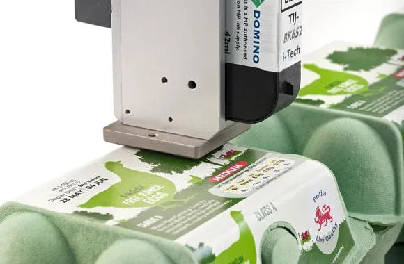 TIJ-märkning på äggkartong