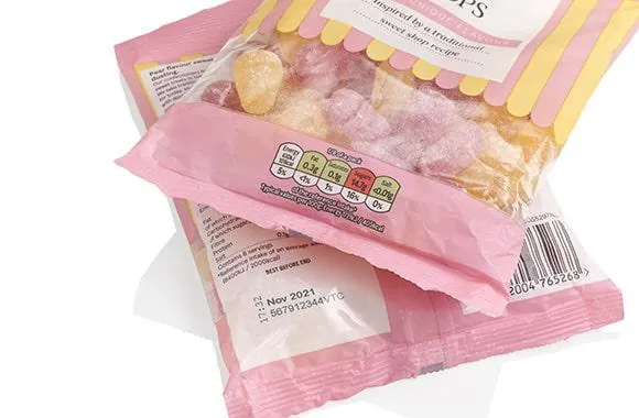 Datummärkta godispåsar