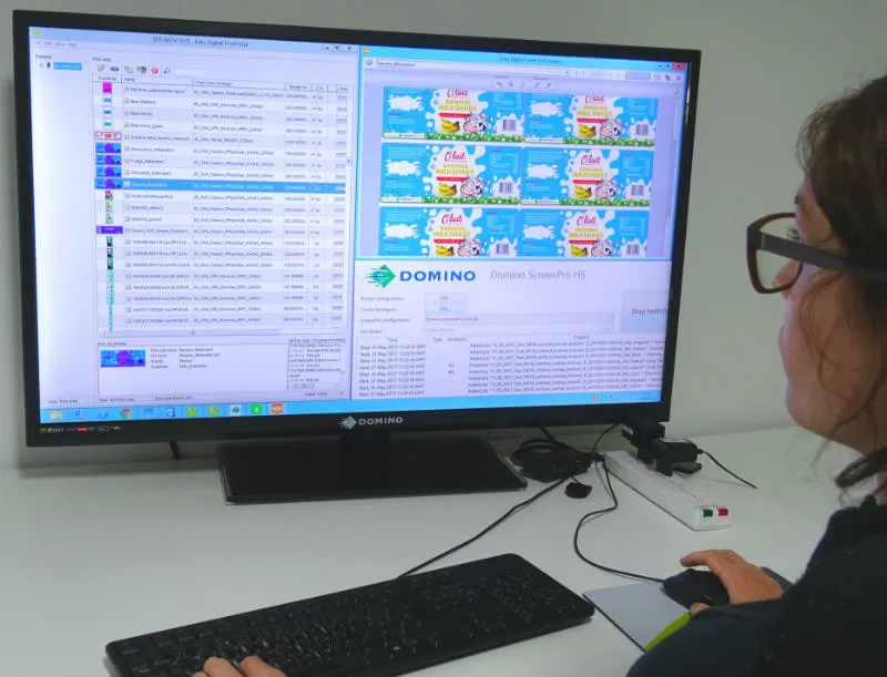 Designing Labels for Domino Digital Printers