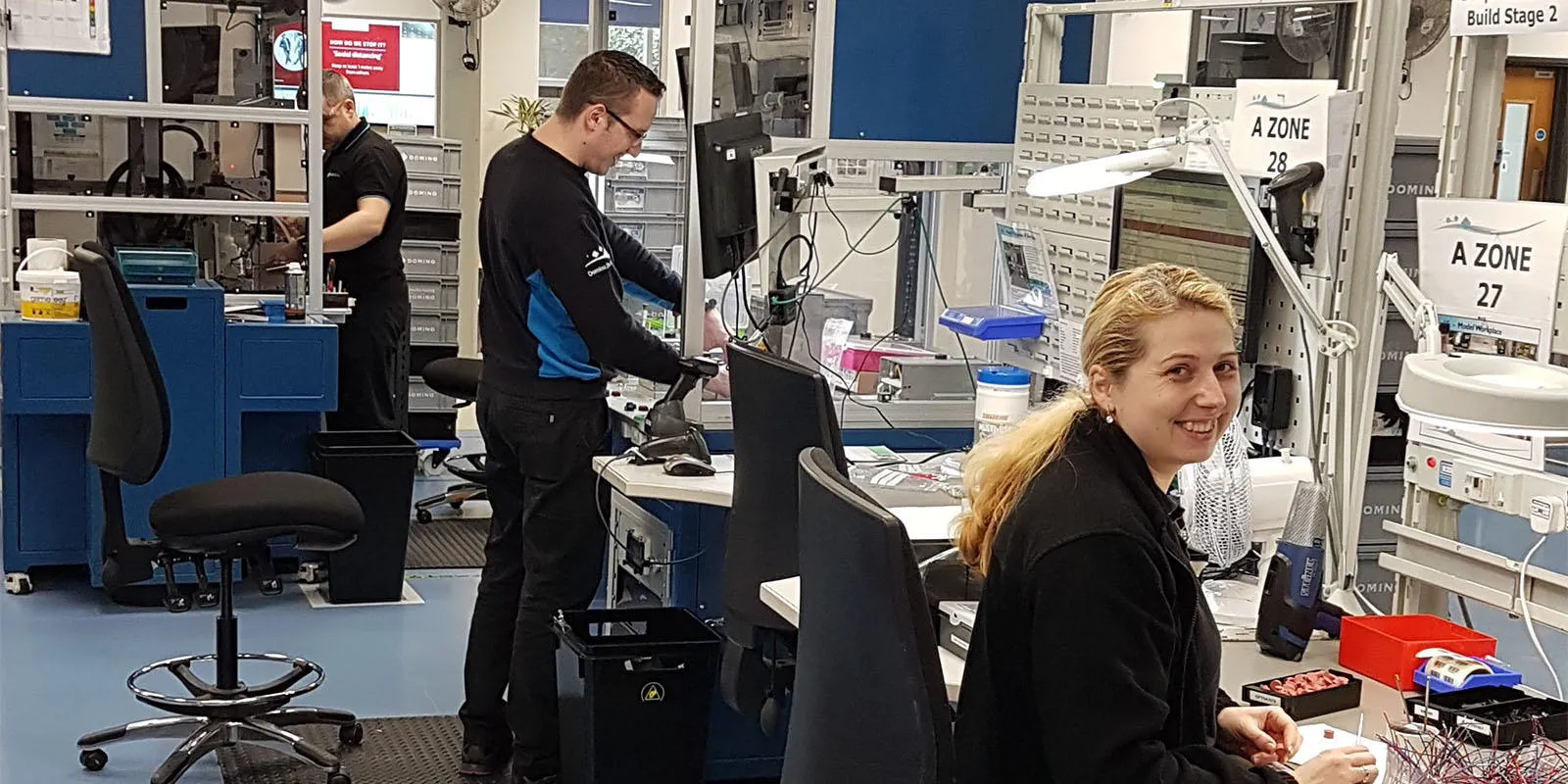 Domino operations employees continuing to support customers