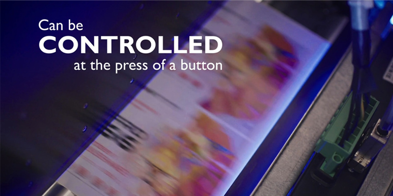 Domino’s Generation 7 digital label press - Easy to control