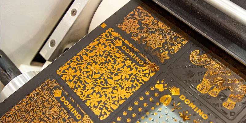 UV67CL Embellished labels