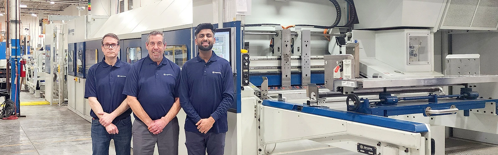 Hughes Decorr with X630i digital corrugated press