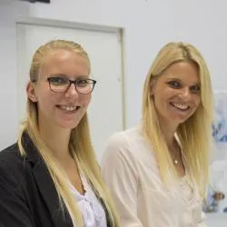 Astrid Weber und Simone Ritter