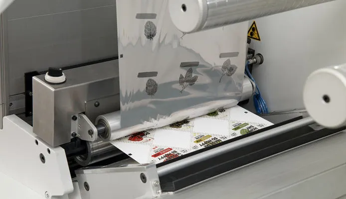 K600i Embellishment Labels being delaminated