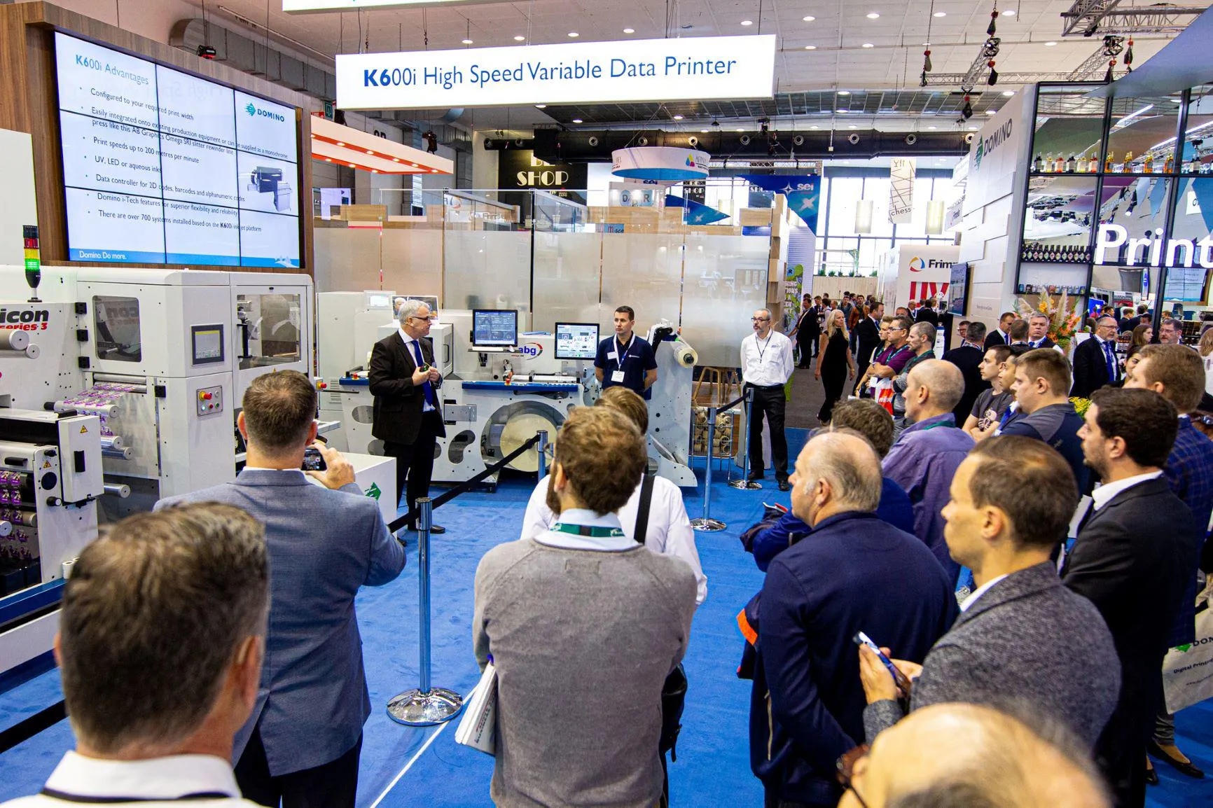 DOMINO K600i at Labelexpo 2019