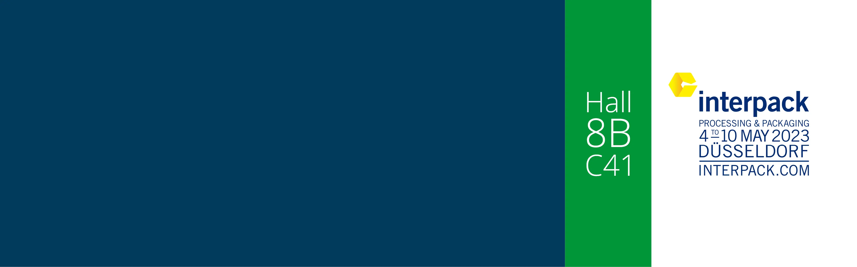 Domino x Interpack 2023 - website desktop update