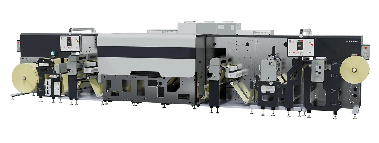 Grafotronic Domino Hybrid Printing and Finishing Line