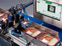 Impression Série Gx PRO sur des emballages alimentaires, avec vision R‑Series et détection de boyaux (piment)