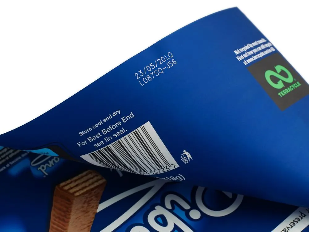 Ux-Series print sample film-web