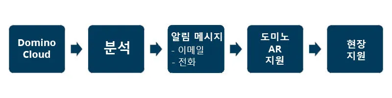 Domino provide proactive service support​