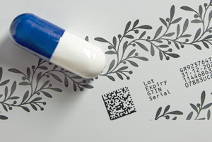 .K600G is capable to print high resolutions 2D codes even in small sizes