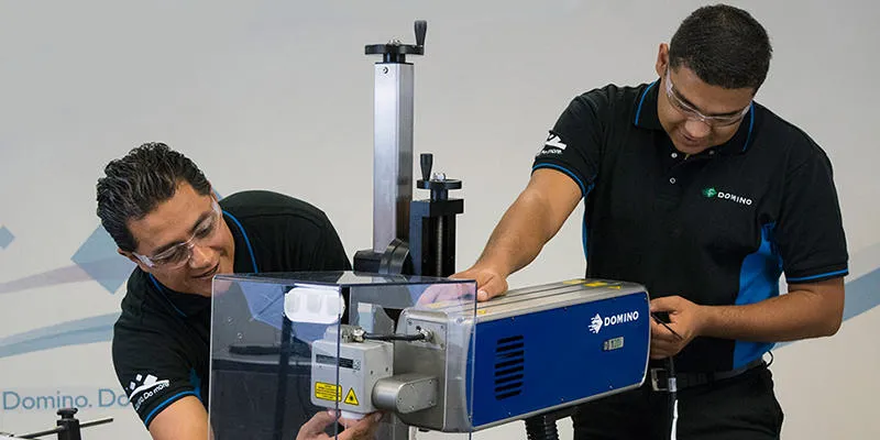 Domino-Training-Laser